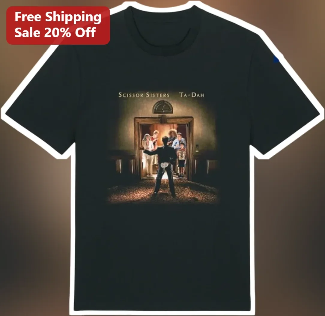 Scissor Sisters Ta-Dah Album Cover Graphic Tee Vintage Indie Rock Merch
