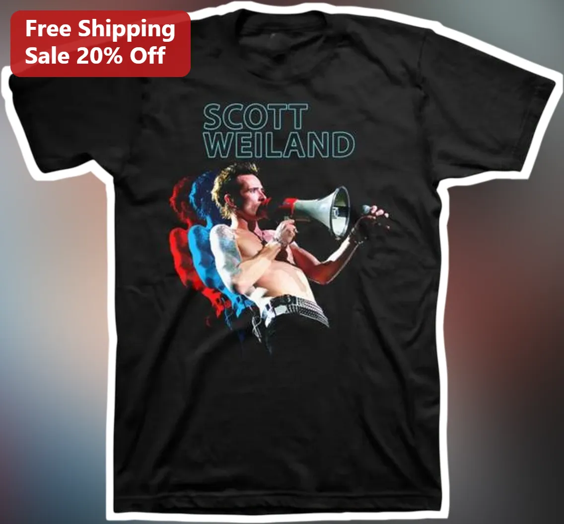 Scott Weiland Tee Rock Icon Tribute Graphic T-Shirt for Men Women