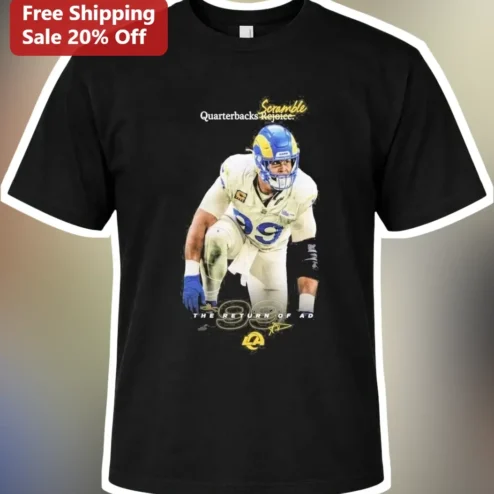 Scramble Quarterbacks Rejoice The Return Of AD Tee