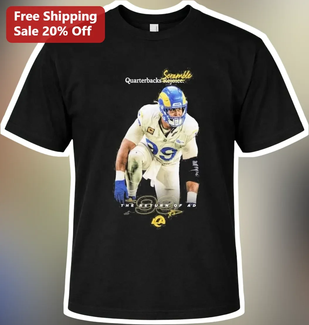 Scramble Quarterbacks Rejoice The Return Of AD Tee