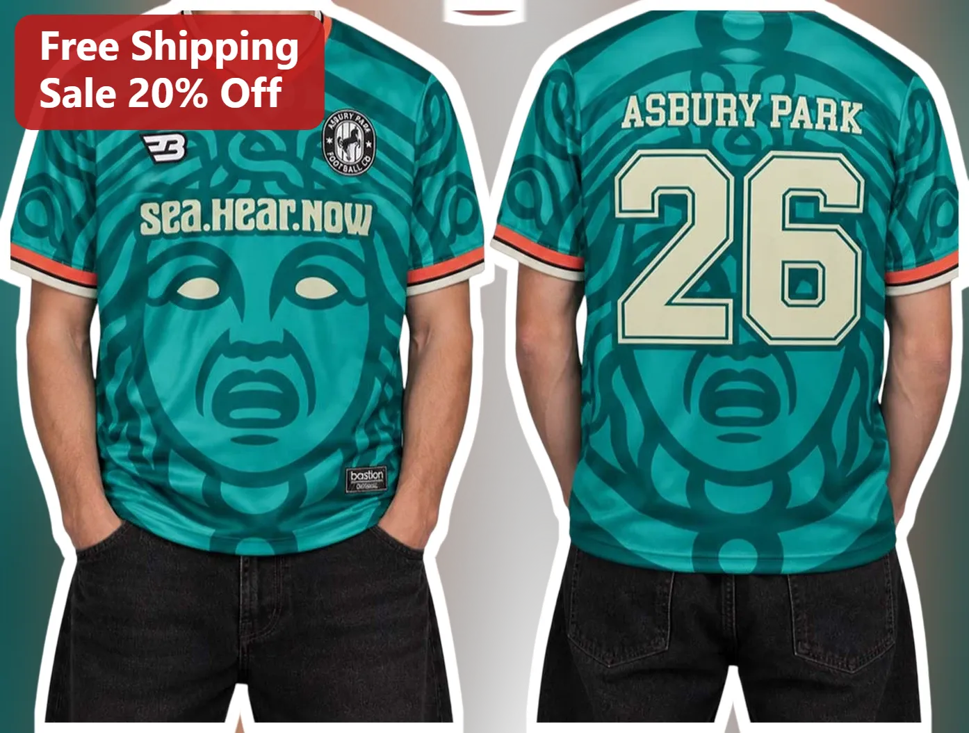 Sea.Hear.Now Jersey Asbury Park NJ Festival Soccer Kit Music Art Surf Culture