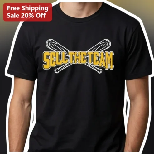 Sell The Team Baseball Graphic Tee For Coaches And Fantasy Sports Fans
