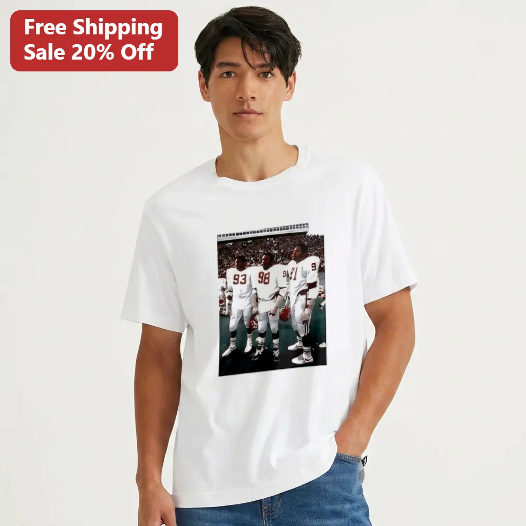 Selmon Brothers Oklahoma Sooners Vintage Football Photo Tee, Retro College Football Gift for Sooners Fans
