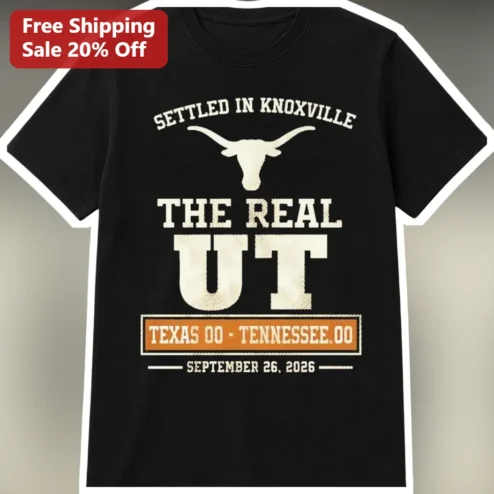 Settled in Knoxville The Real UT Vintage Collegiate Tee for University of Tennessee Fans and Alumni