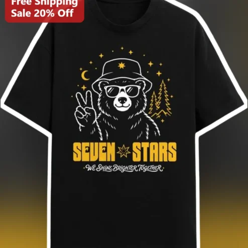 Seven Stars We Shine Brighter Together Festival Tee