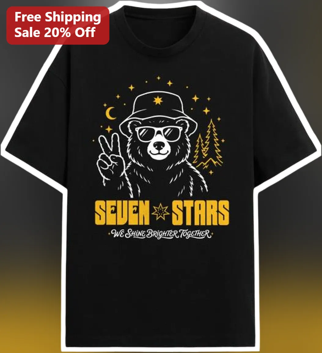 Seven Stars We Shine Brighter Together Festival Tee