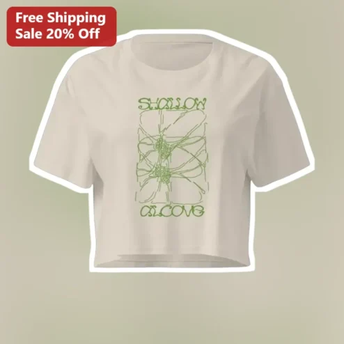 Shallow Grave Tee Floral Line Art Graphic Shirt Indie Alternative Style