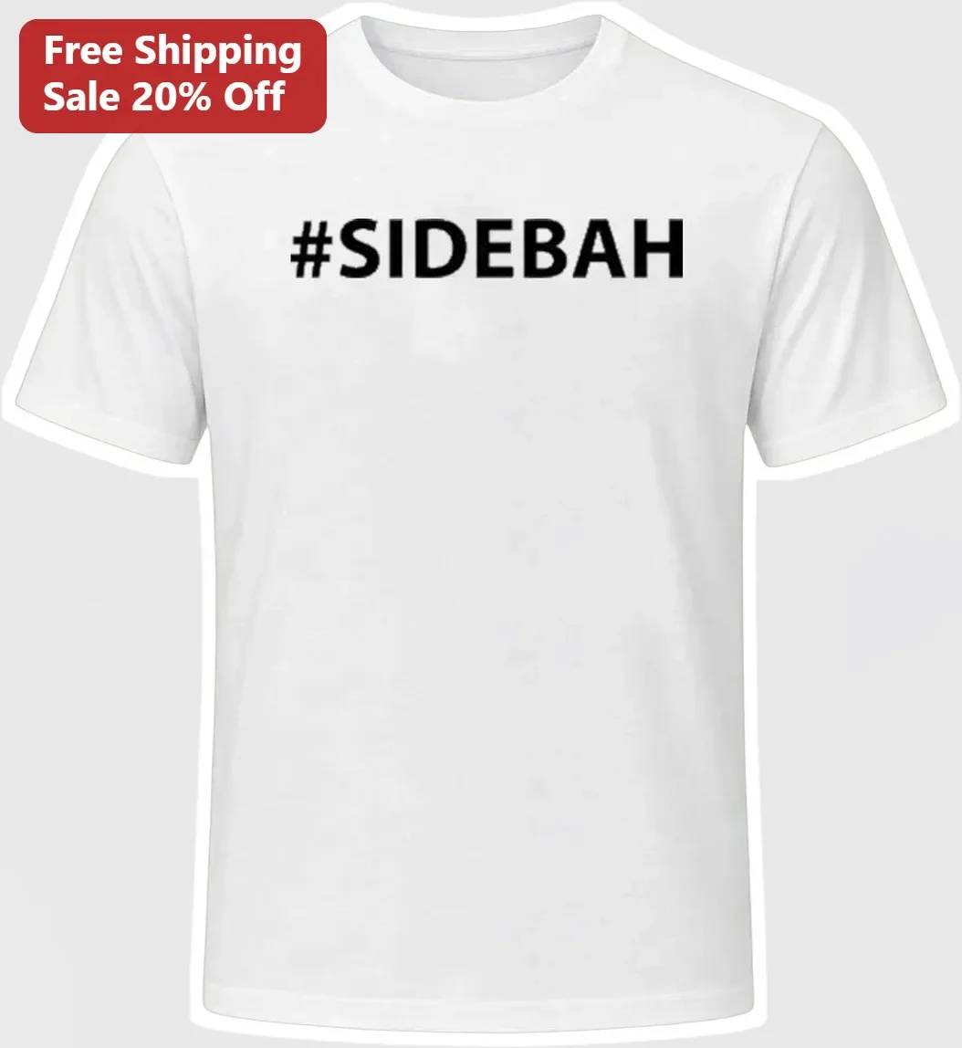 #SIDEBAR Tee Unisex Graphic T-Shirt for Podcasters Bloggers Content Creators
