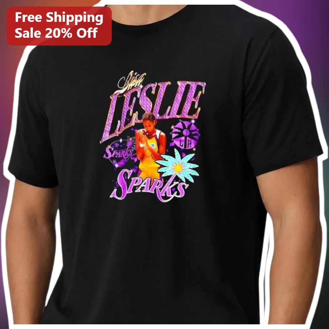 Sierra Sparks Tee Los Angeles WNBA Basketball Fan Graphic Shirt for Women Men
