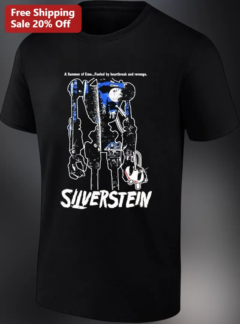 Silverstein A Summer of Emo Fueled by Heartbreak and Revenge Graphic Tee