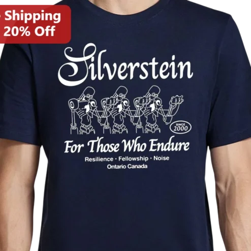 Silverstein For Those Who Endure Band Graphic Tee Post-Hardcore Merch