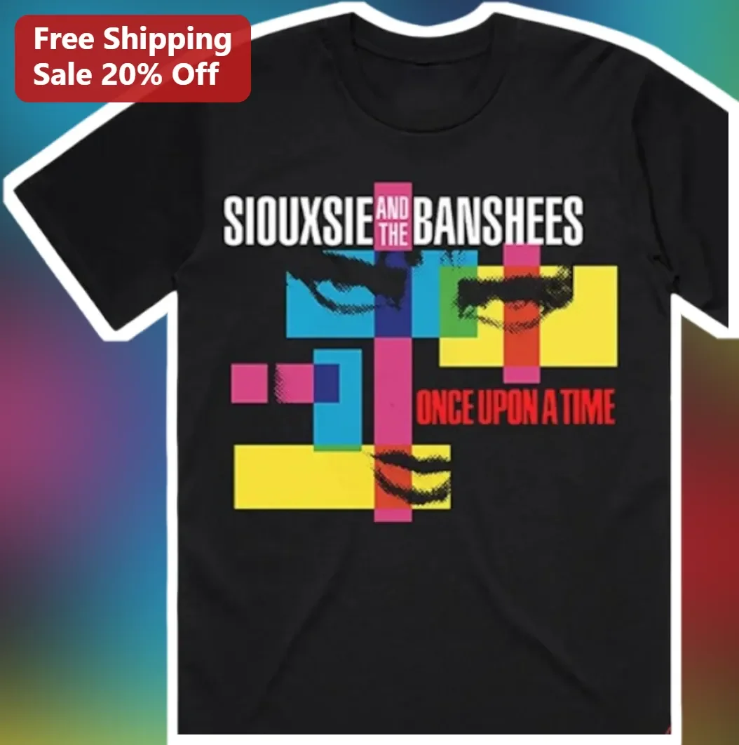 Siouxsie And The Banshees Once Upon A Time Graphic Tee Post-Punk New Wave Band Merch