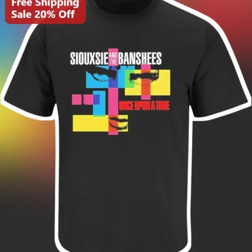 Siouxsie and the Banshees Once Upon a Time Post-Punk Band Graphic Tee