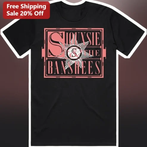 Siouxsie and the Banshees Tee Vintage Post-Punk Band Shirt Gothic Rock Merch for Men Women