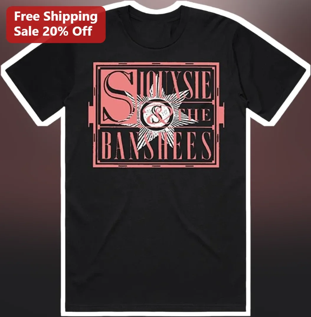 Siouxsie and the Banshees Tee Vintage Post-Punk Band Shirt Gothic Rock Merch for Men Women