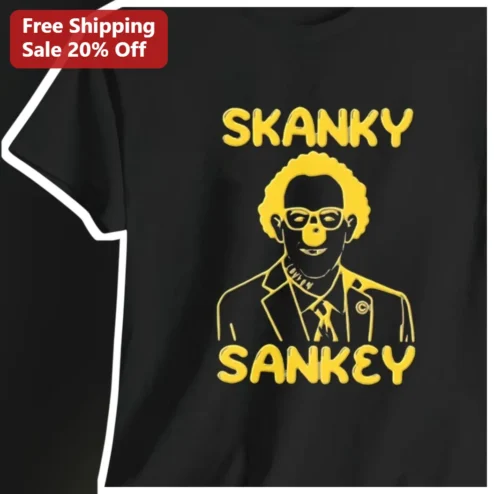 Skanky Sankey LSU Tigers Football Game Day Graphic Tee