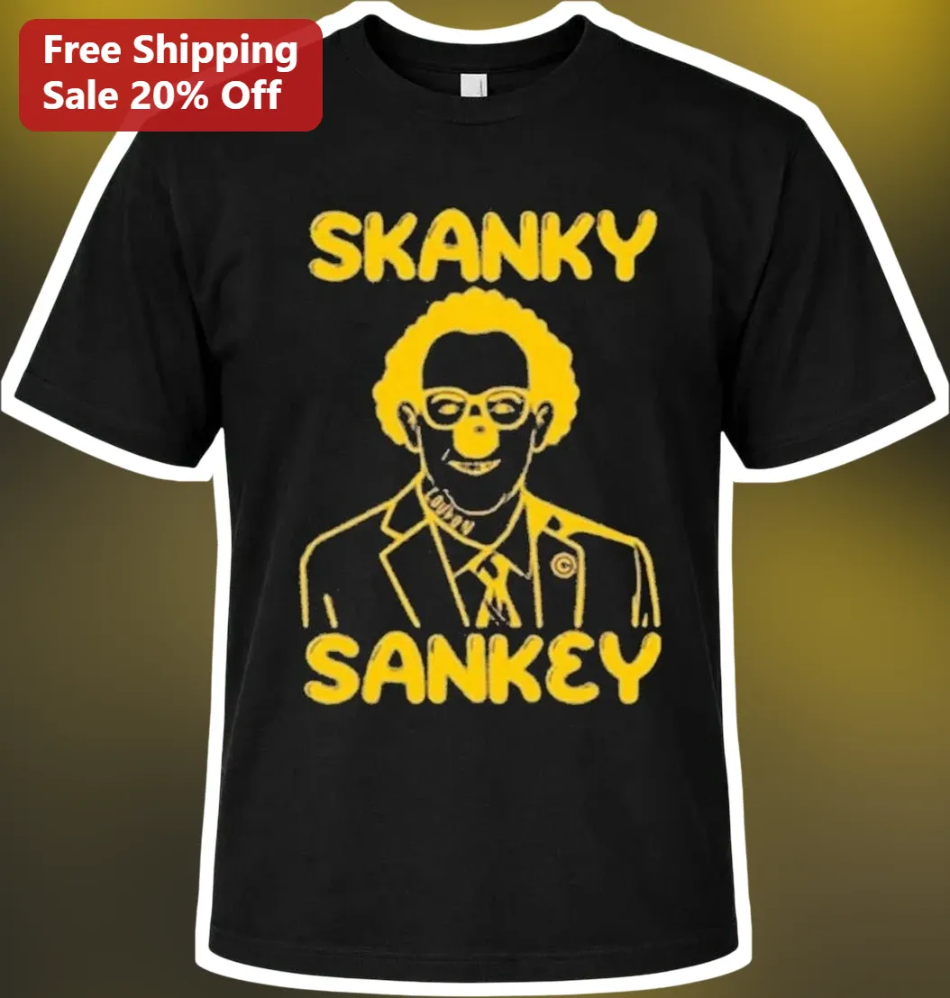 Skanky Sankey LSU Tigers Football History Graphic Tee