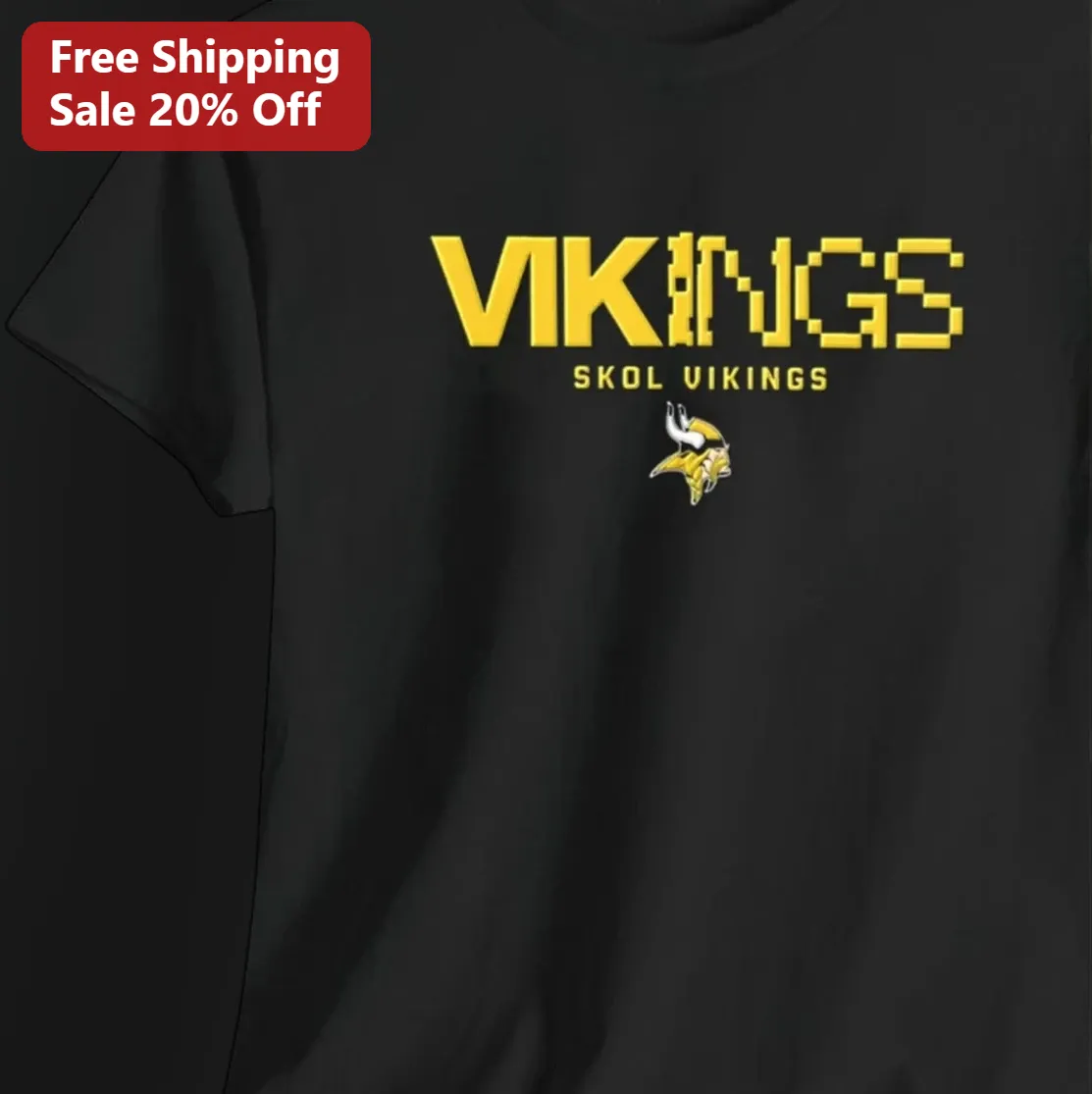 Skol Vikings Tee Minnesota Football Fan Game Day Gift for Men Women