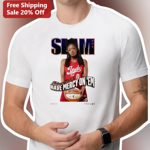 SLAM Have Mercy On Em Aliyah Boston WNBA Indiana Fever Tee