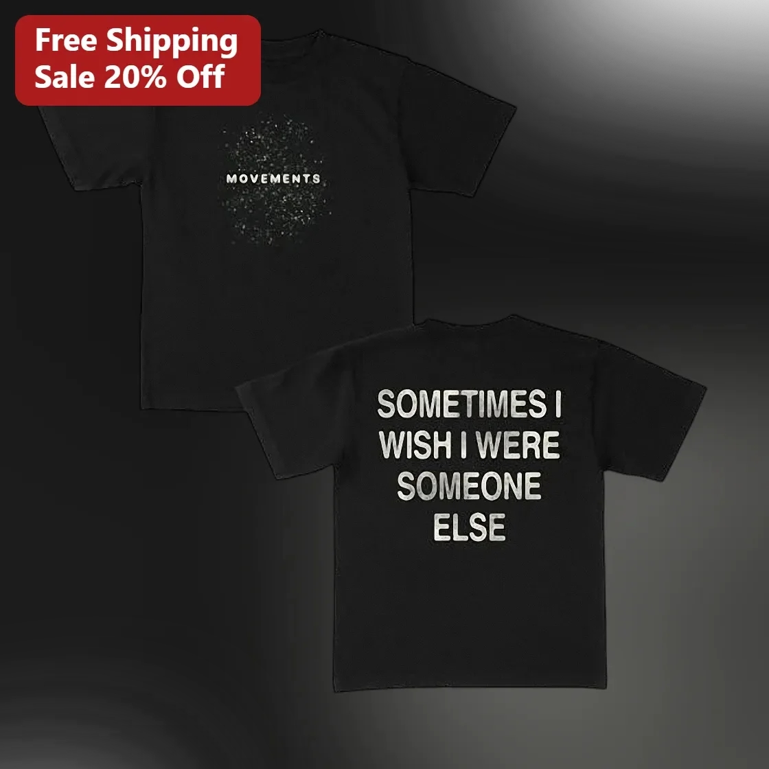 Sometimes I Wish I Were Someone Else Tee Relatable Introvert Humor Graphic T-Shirt