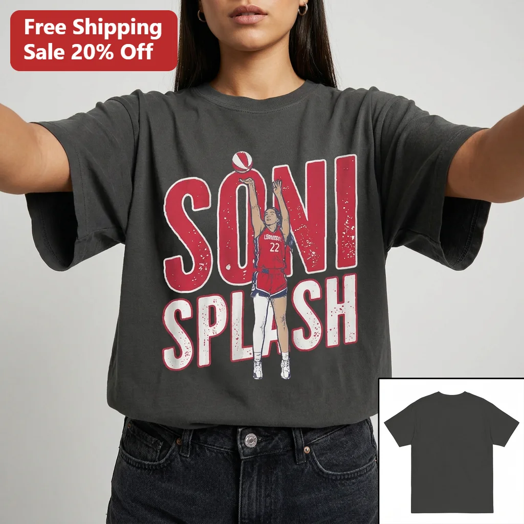 Soni Splash Sonia Citron Basketball Tee Vintage Distressed Sports Graphic Shirt Gift for Fans