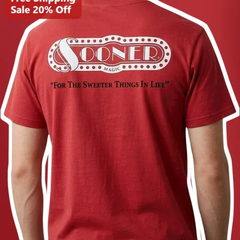 Sooner Magic For The Sweeter Things In Life Retro Collegiate Tee University Of Oklahoma Fan Gift