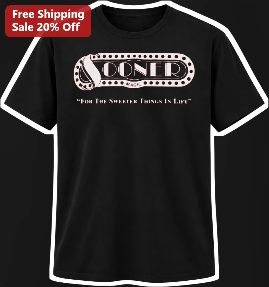 Sooner Magic For The Sweeter Things In Life Vintage Marquee Graphic Tee