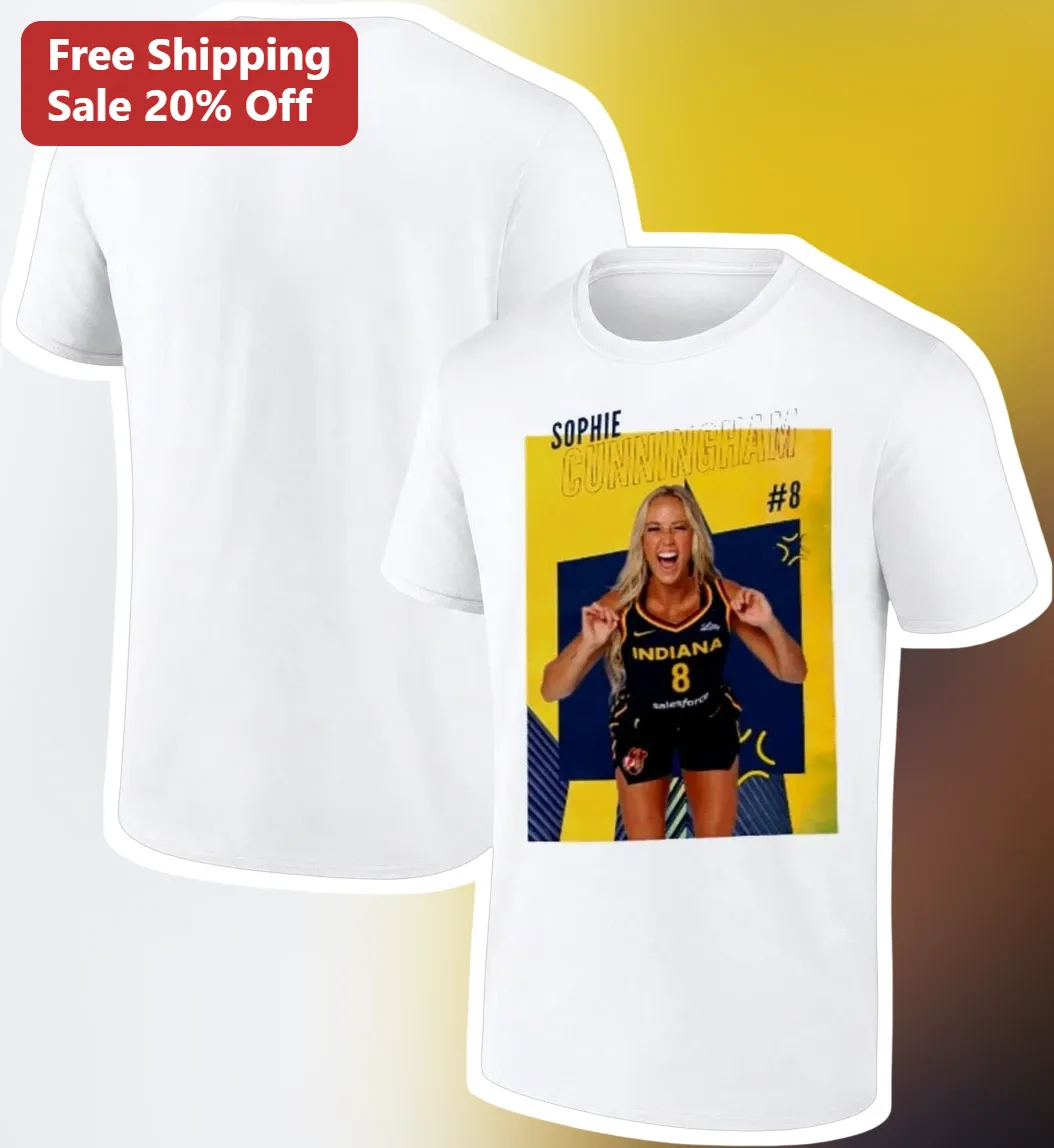 Sophie Cunningham #8 Tee Indiana Fever WNBA Fan Shirt