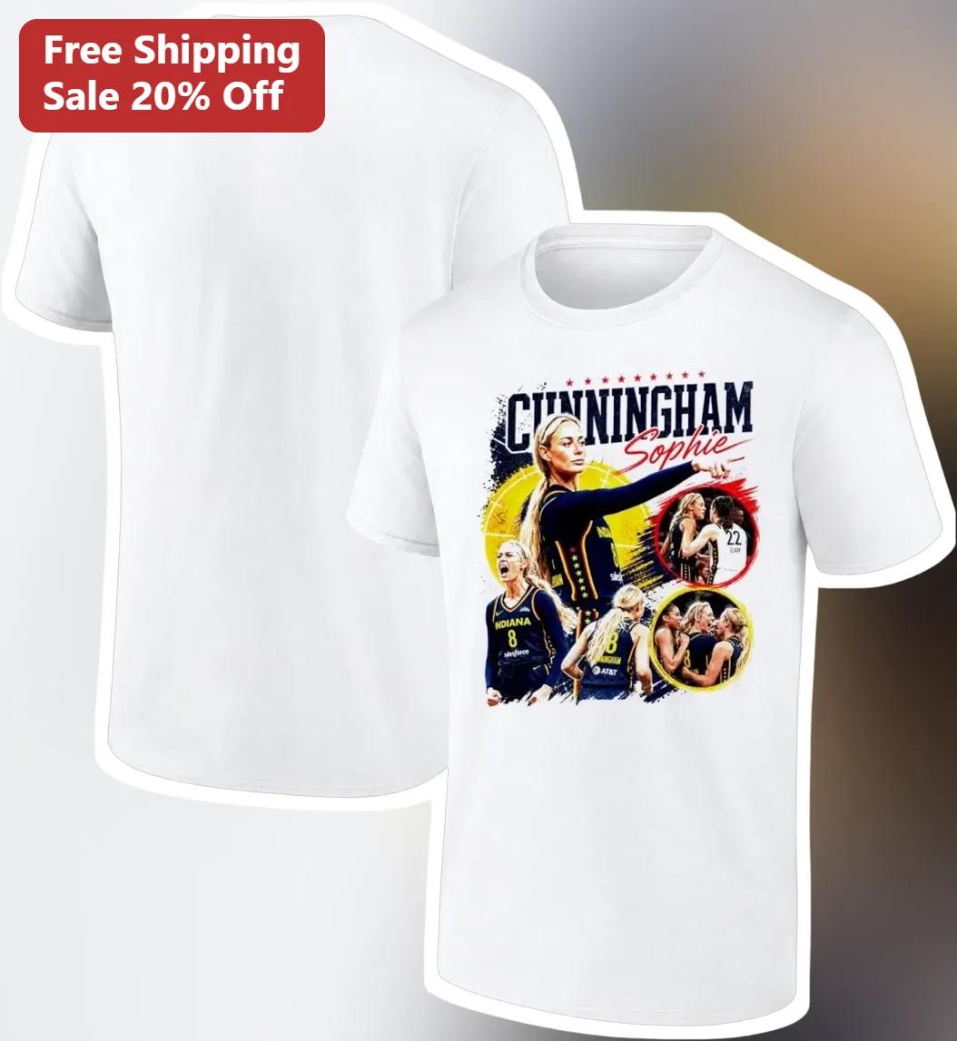 Sophie Cunningham Indiana Fever WNBA Basketball Fan Graphic Tee
