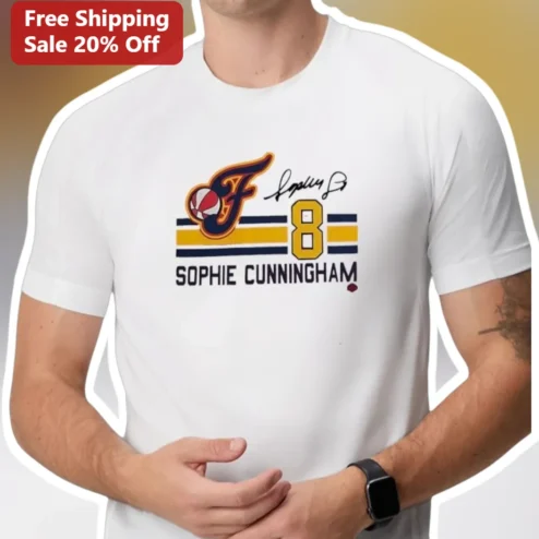 Sophie Cunningham Indiana Fever WNBA Fan Graphic Tee Personalized Sports Gift