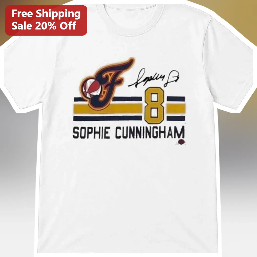 Sophie Cunningham Tee Indiana Fever Volleyball Varsity Style Graphic Shirt Personalized Gift for Fans