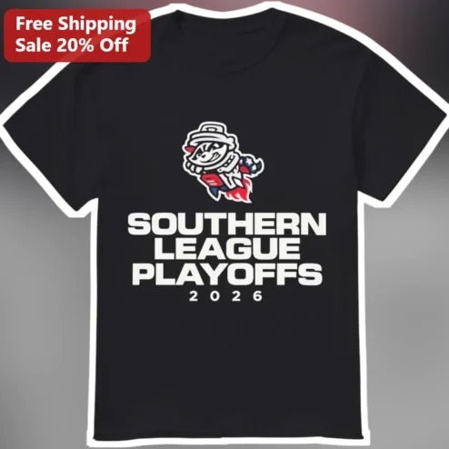 Southern League Playoffs 2026 Tee Baseball Fan Gear