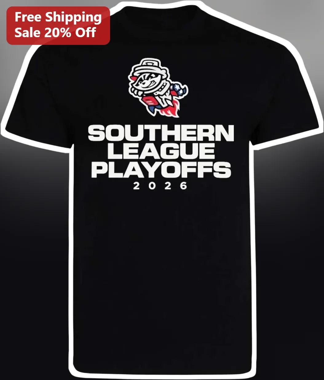 Southern League Playoffs 2026 Tee Baseball Fan Gift
