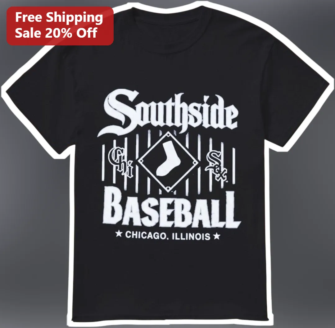Southside Baseball Tee Chicago White Sox Fan Vintage Graphic Shirt