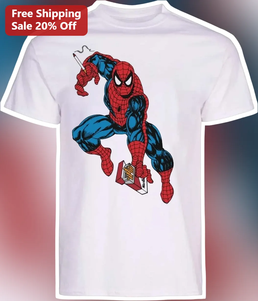 Spider-Man Vintage Comic Parody Graphic Tee