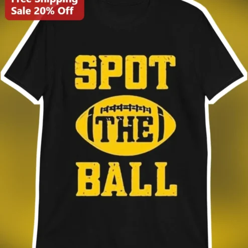Spot The Ball Vintage Football Graphic Tee for Men Women