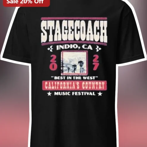 Stagecoach Indio CA California's Country Music Festival Vintage Graphic Tee