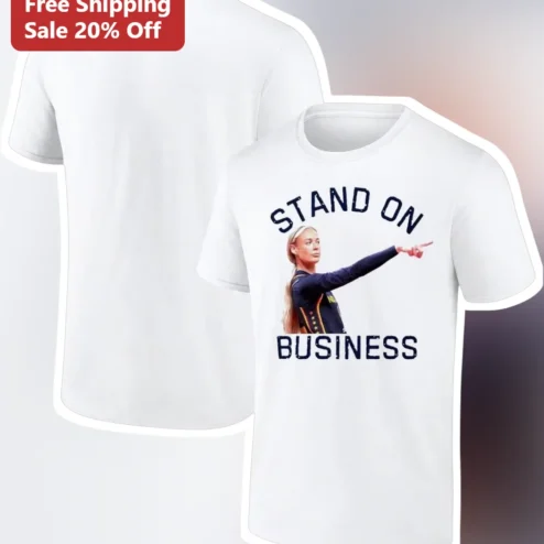 Stand On Business Alexia Putellas Soccer Fan Graphic Tee