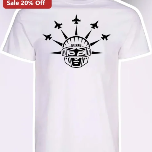 Statue of Liberty Autobot Mashup Graphic Tee Transformers Patriotic Gift