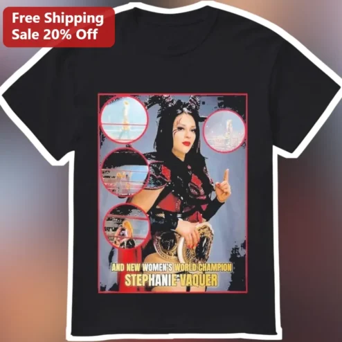 Stephanie Vaquer New Women's World Champion Tee