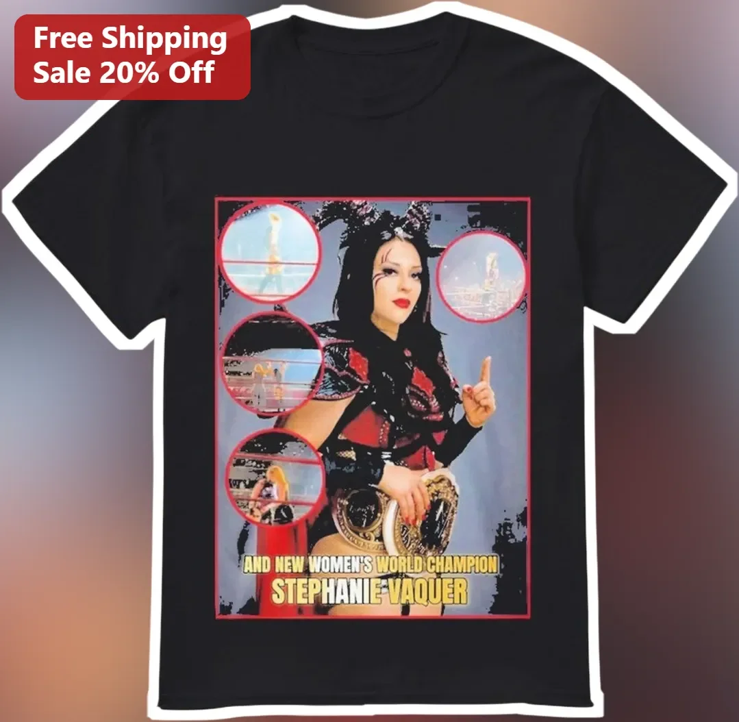 Stephanie Vaquer New Women's World Champion Tee