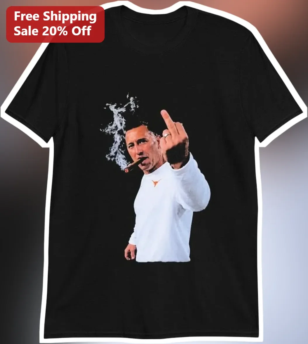 Steve Sarkisian Texas Longhorns Coach Funny Graphic Tee