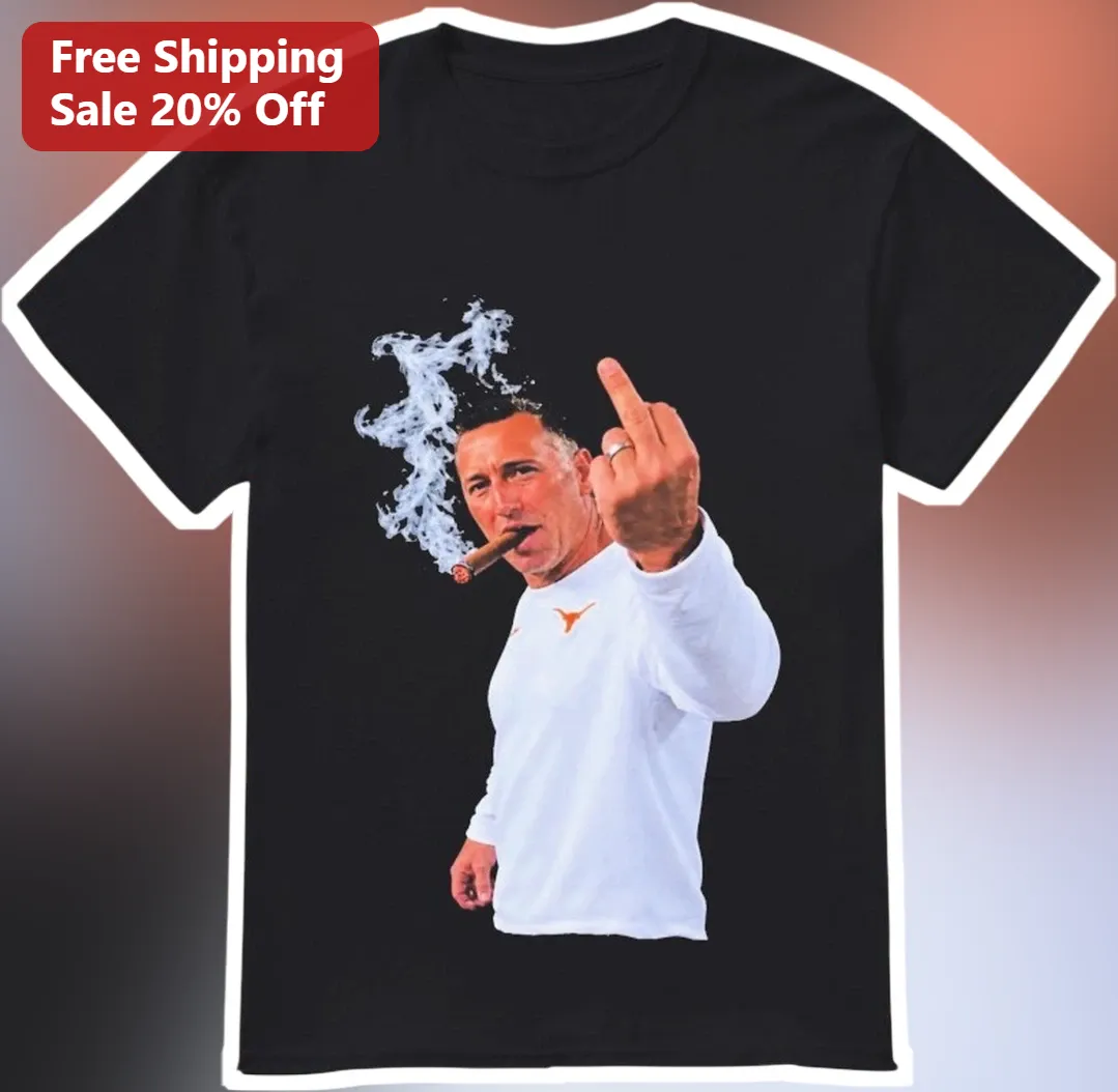 Steve Sarkisian Texas Longhorns Coach Graphic Tee