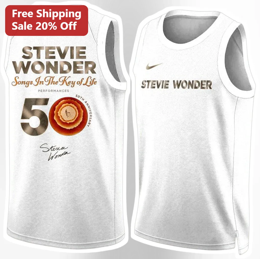 Stevie Wonder Songs In The Key Of Life 50Th Anniversary Performances Jersey