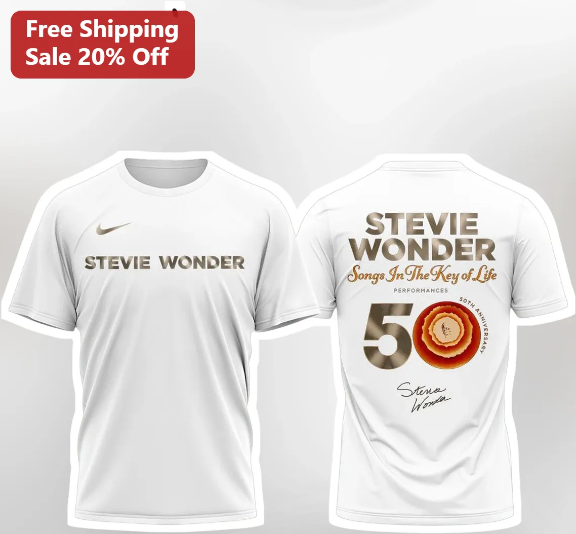 Stevie Wonder Songs In The Key Of Life Vintage Band Tee For Music Lovers