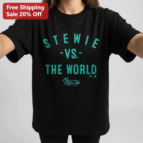 Stewie -Vs- The World Breanna Stewart Signature Tee for WNBA Basketball Fans