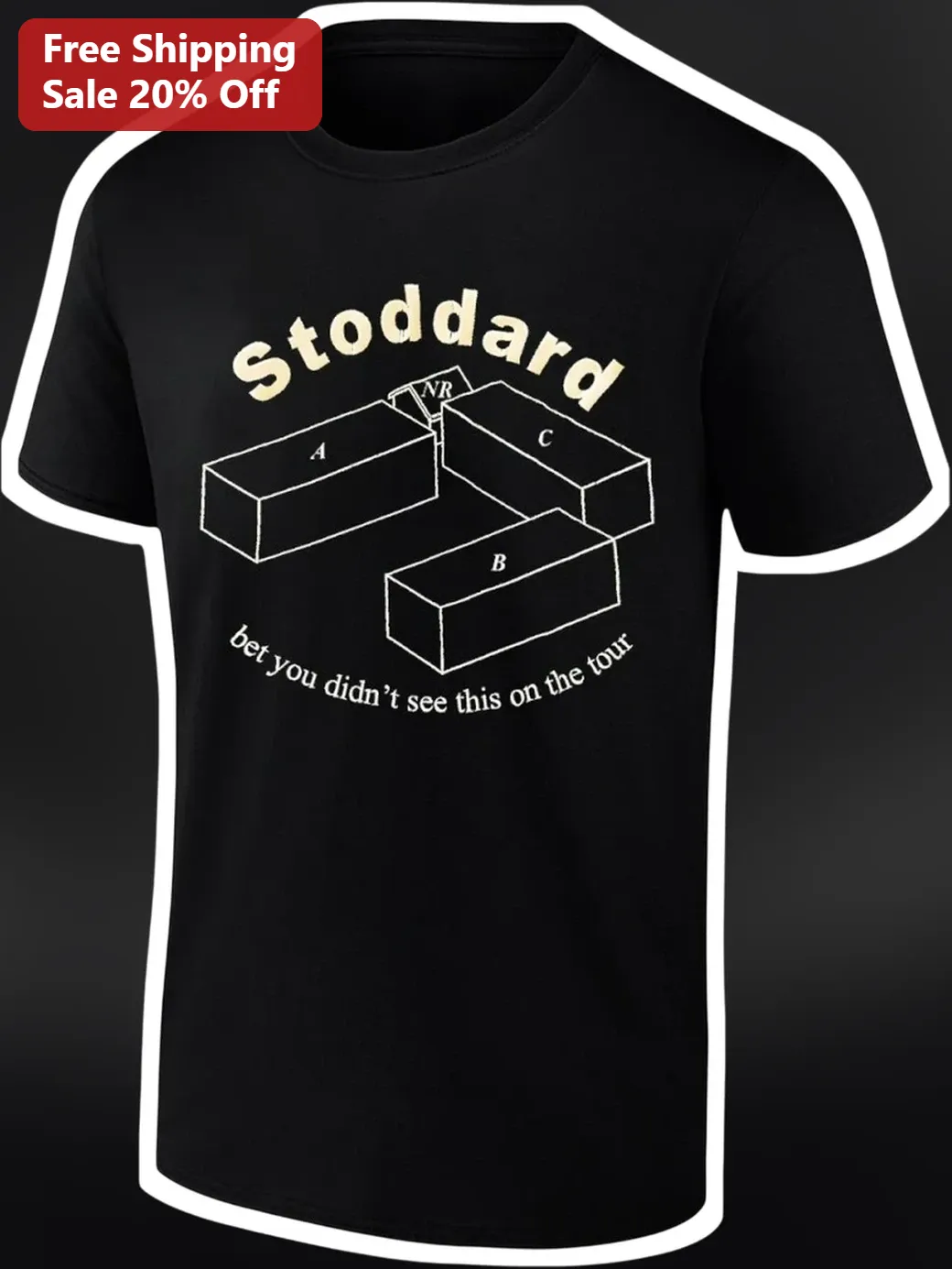 Stoddard Bet You Didn't See This On The Tour Graphic Tee