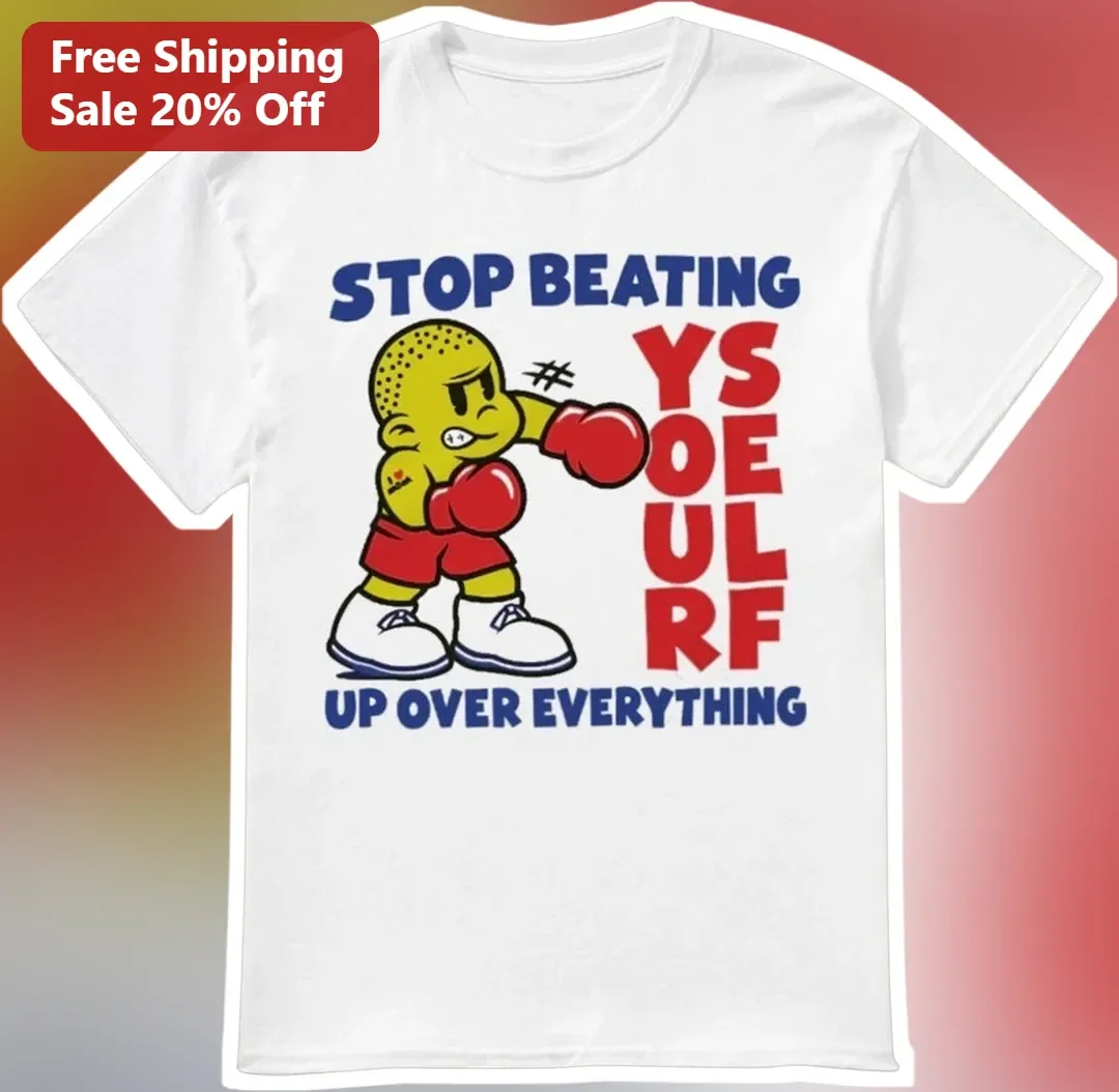 Stop Beating Yourself Up Over Everything Self-Compassion Mental Health Awareness Graphic Tee