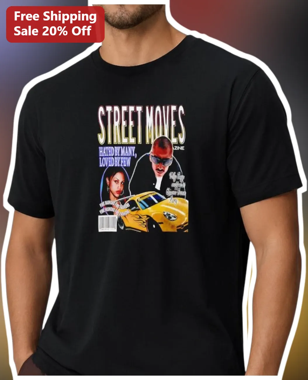 Street Moves Hated By Many Loved By Few Martin Lawrence Graphic Tee