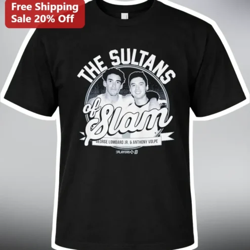 Sultans of Slam Tee George Lombard Jr. Anthony Volpe Retro Basketball Vintage Sports Fan Gift